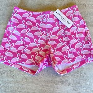 Pink Flamingo Size 6 Janie and Jack shorts